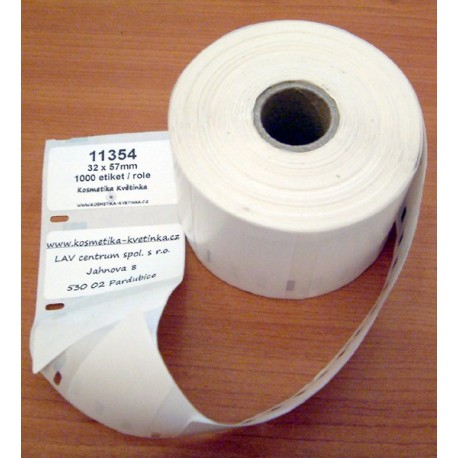 Etikety / Štítky Dymo Label Writer 57x32mm, 11354, S0722540, 1000ks kompatibilní - DYMO