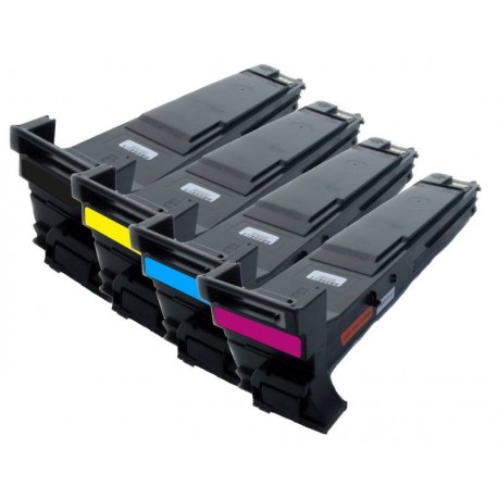 Sada 4x Toner Konica Minolta Magicolor A06VJ53, A06V153, A06V453, A06V353, A06V253 - C/M/Y/K kompatibilní - 5500, 5550, 5650